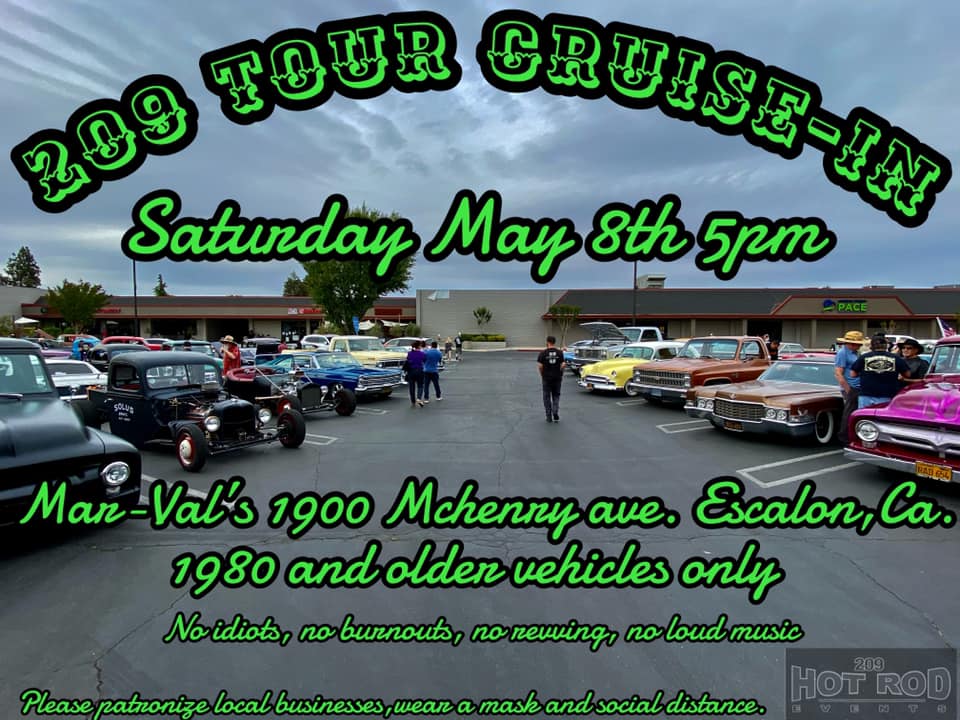 209 Tour Cruise-In – May