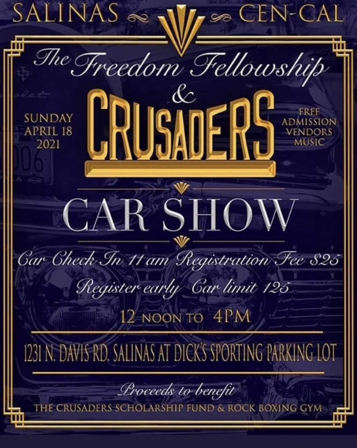 Crusaders Car Show