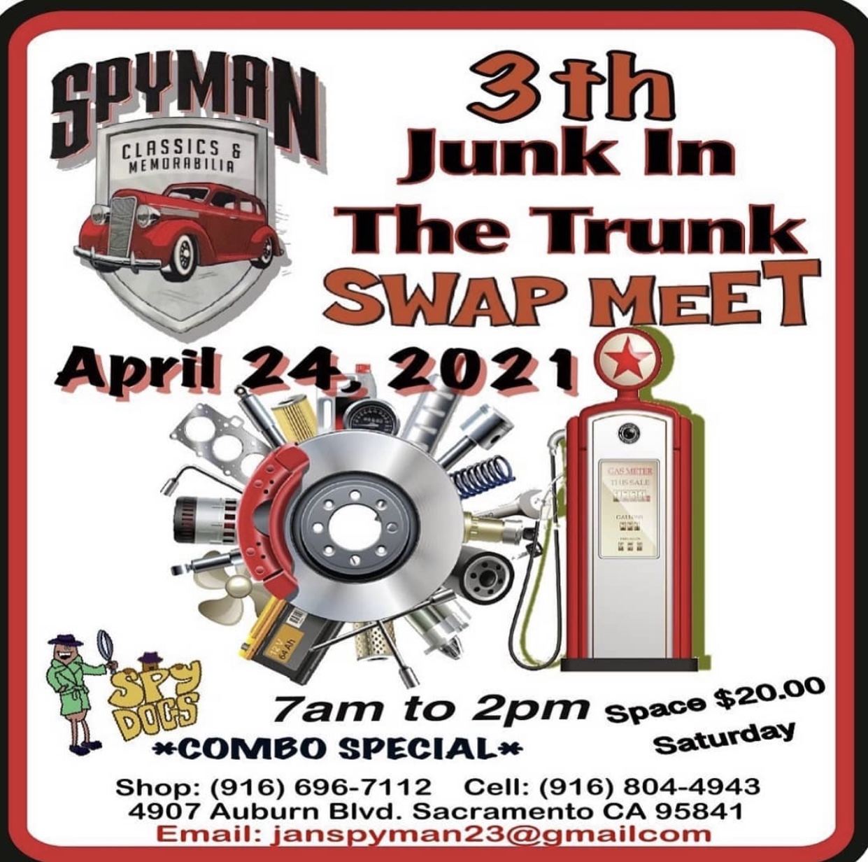 Spyman Swap Meet