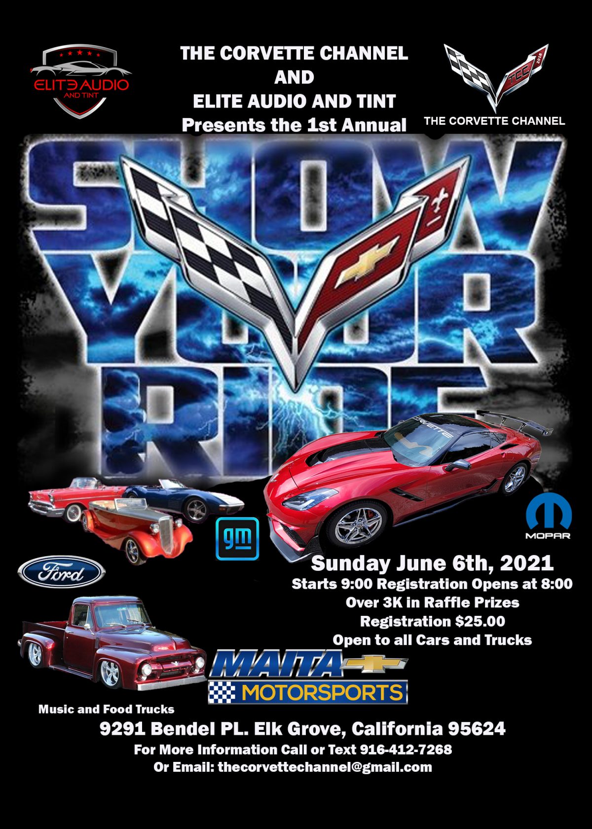 First Annual Show Your Ride Car Show