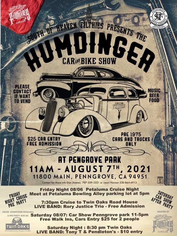 Filthies Car Club Humdinger Car Show