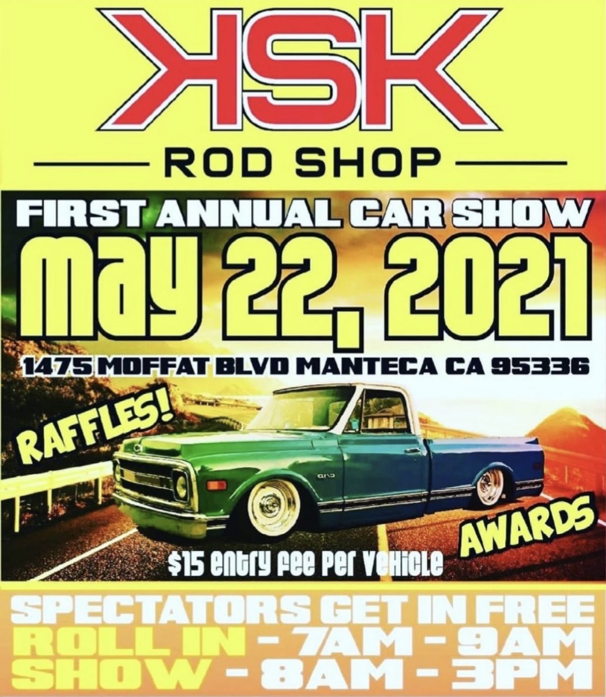 KSK Rod Shop Car Show