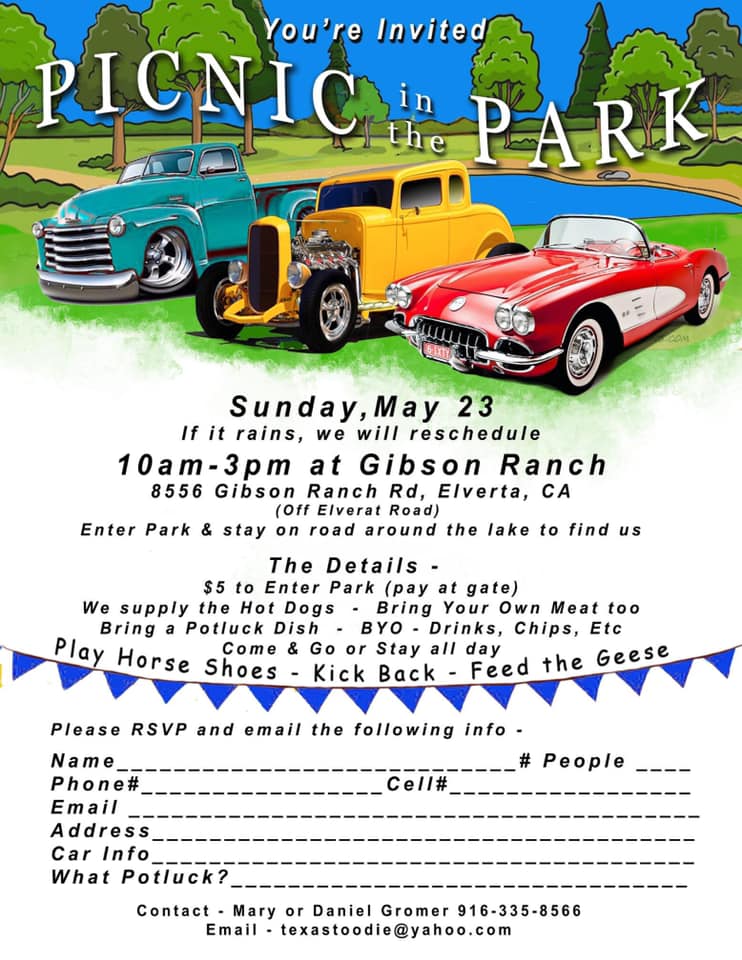 Picnic in the Park Car Show