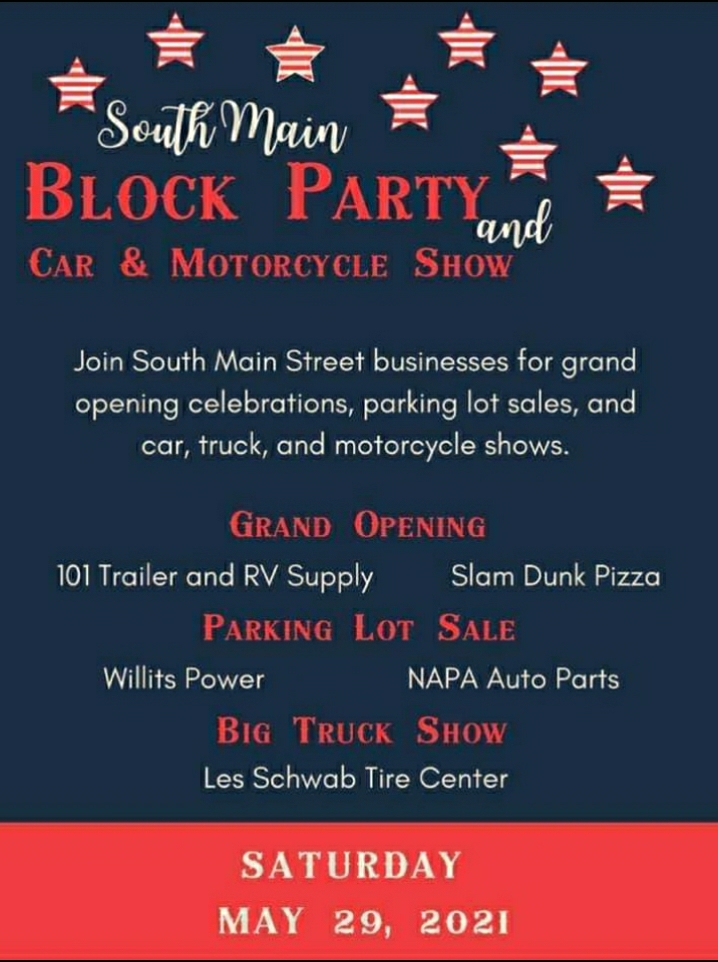 Willits Block Party and Car & Motorcycle Show