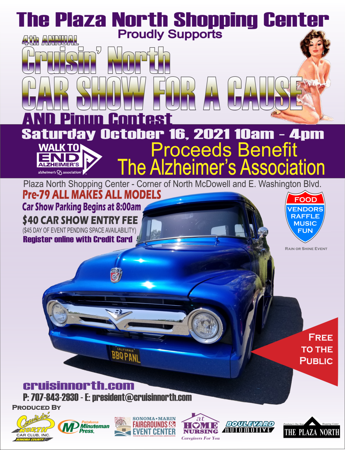 Cruisin’ North Car Show for a Cause