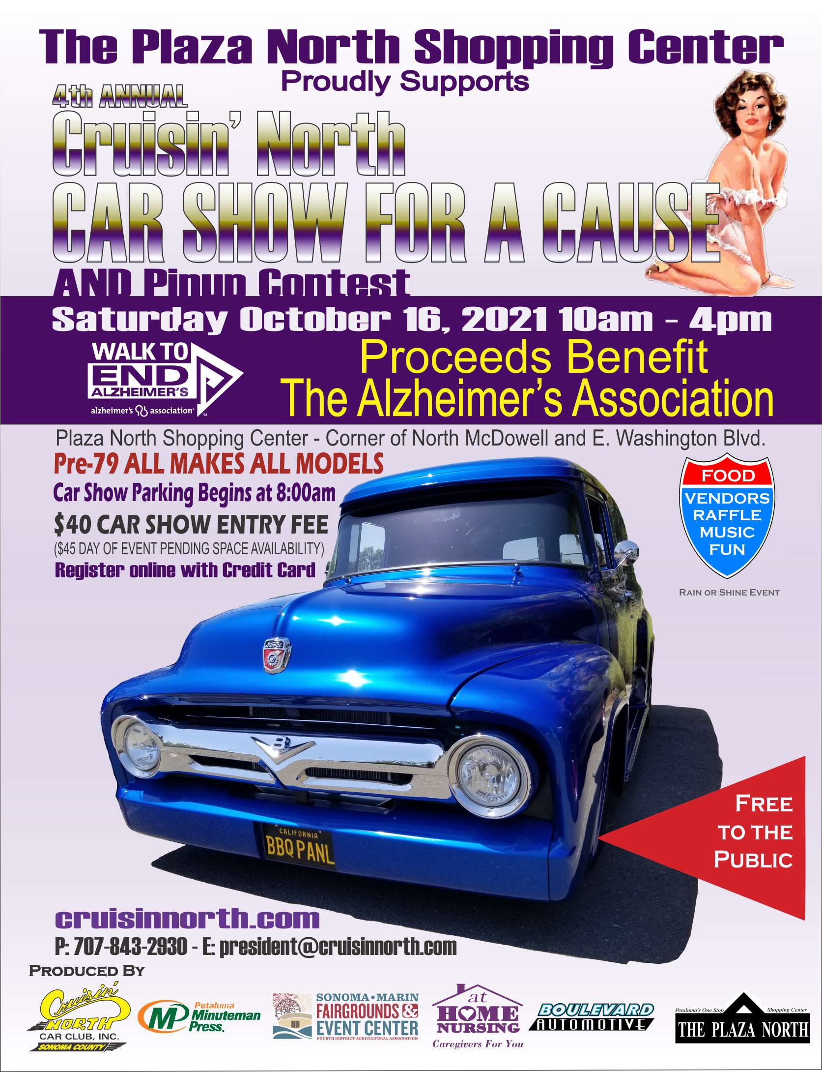 Cruisin' North Car Show for a Cause