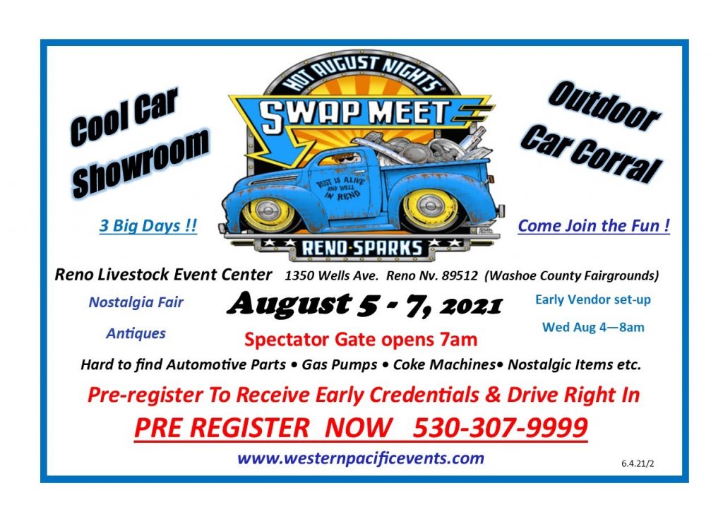 Hot August Nights Swap Meet