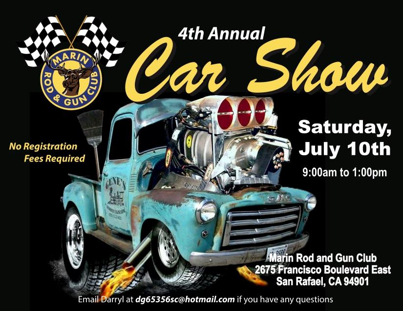 Marin Rod & Gun Club Car Show