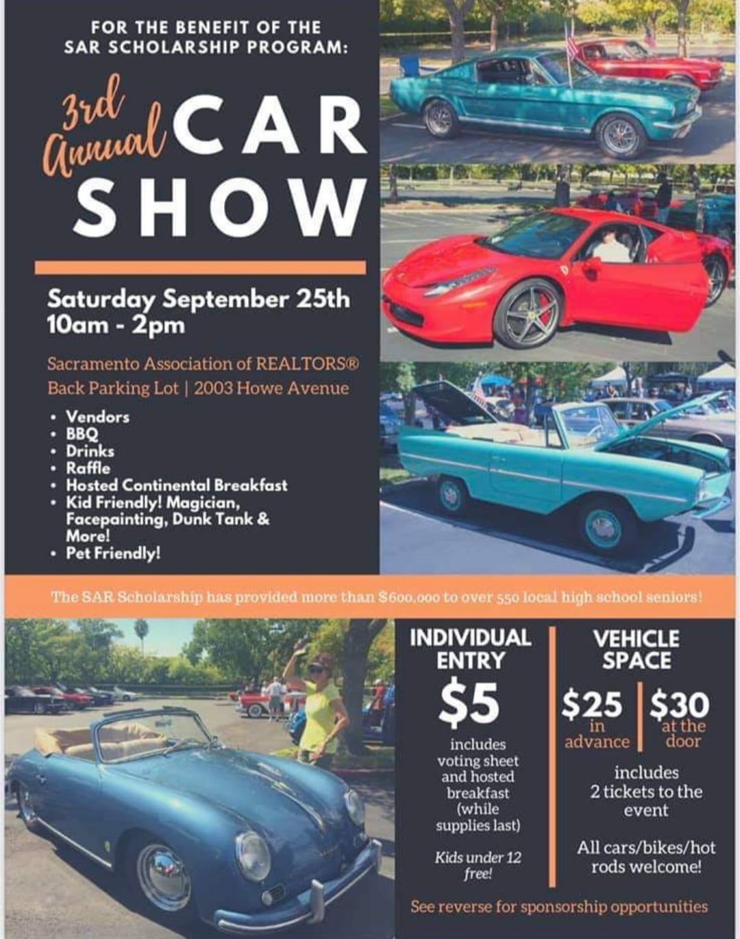 The 3rd Annual SAR Car Show