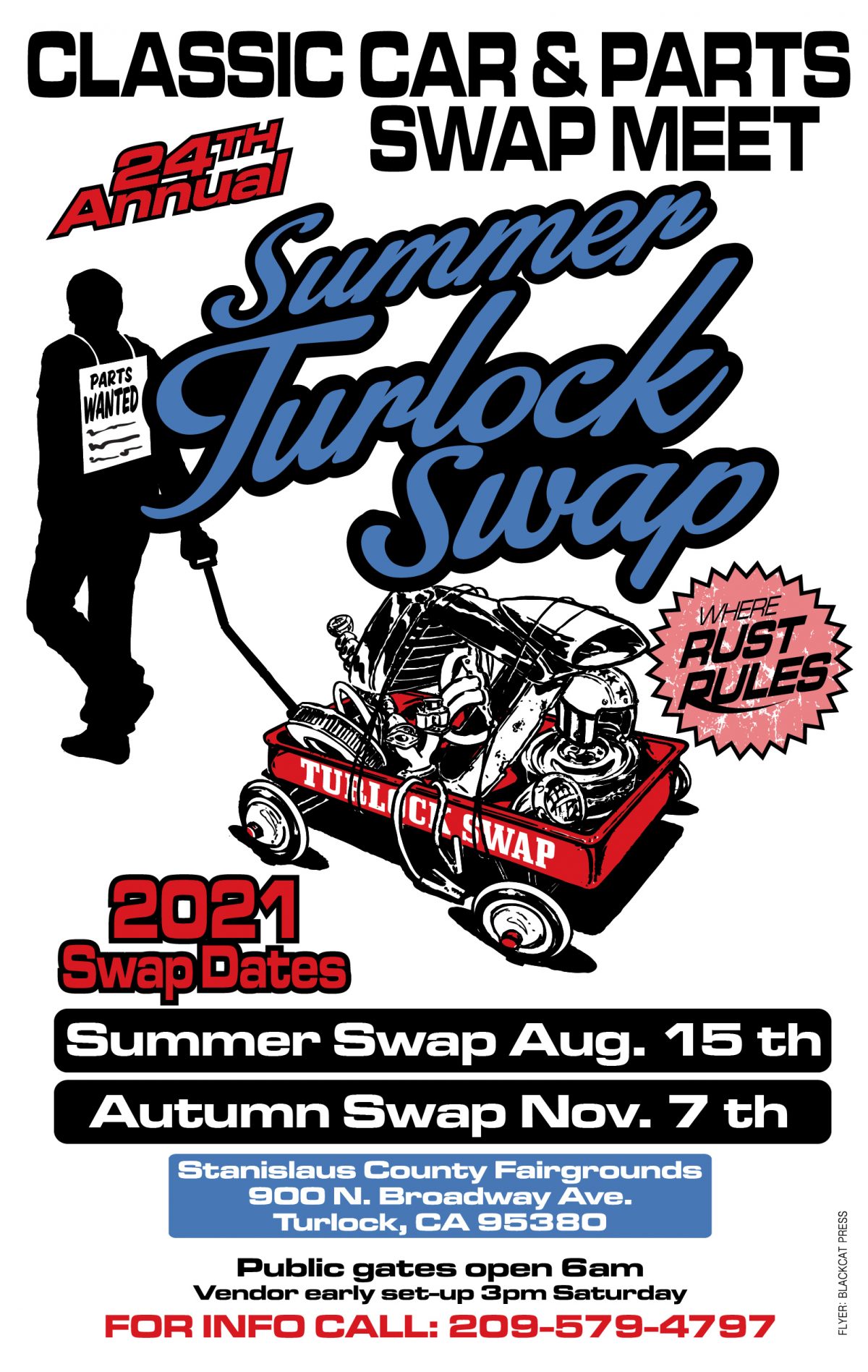Summer Turlock Swap Meet NorCal Car Culture