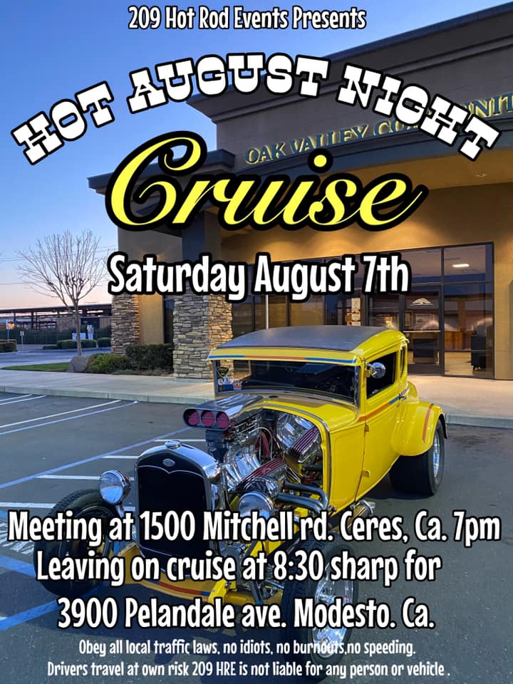 Modesto Hot August Night Cruise