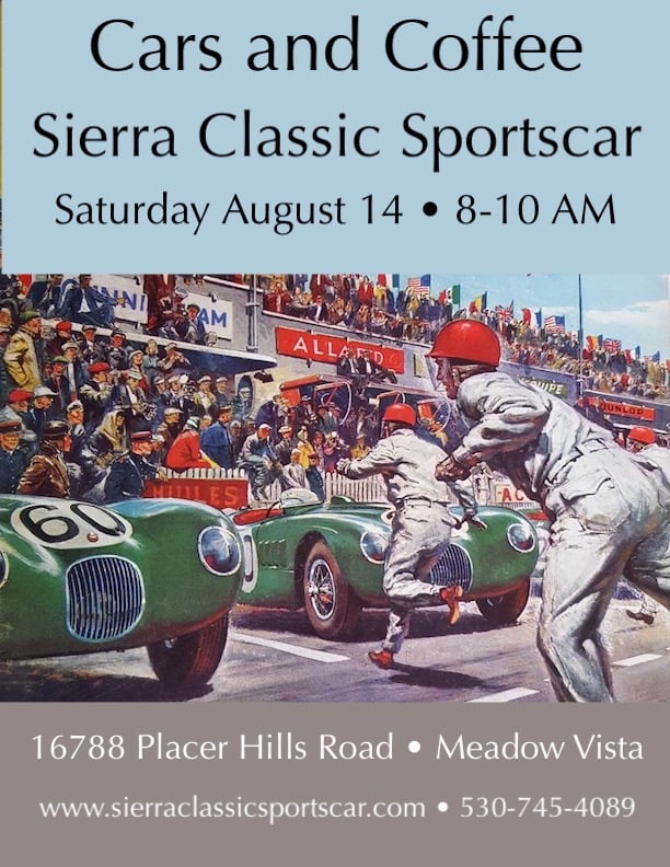 Sierra Classic Sportscar Cars and Coffee