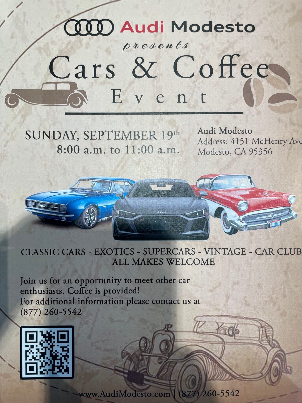 Audi Modesto Cars & Coffee