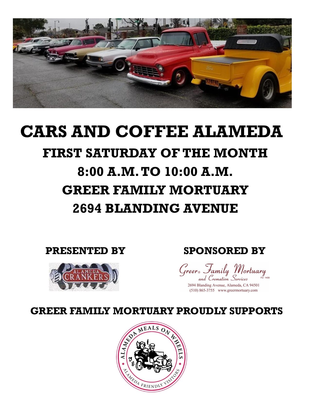 Cars and Coffee Alameda