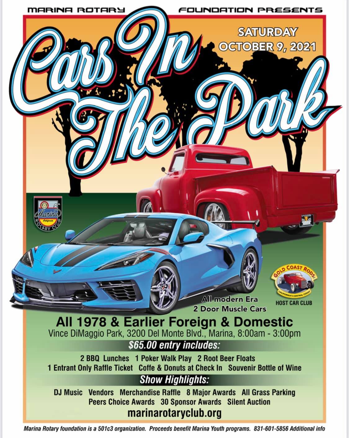 Cars in the Park Car Show