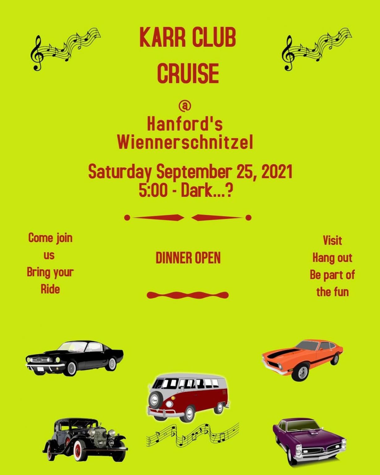 Karr Club Cruise NorCal Car Culture
