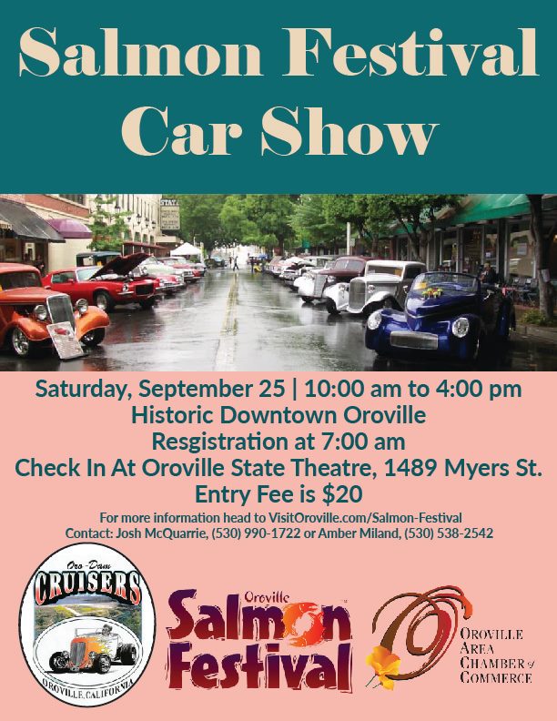 Oroville Salmon Festival Car Show NorCal Car Culture