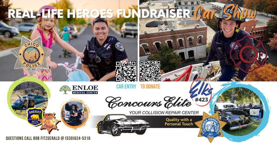 Real-Life Heroes Fundraiser Car Show