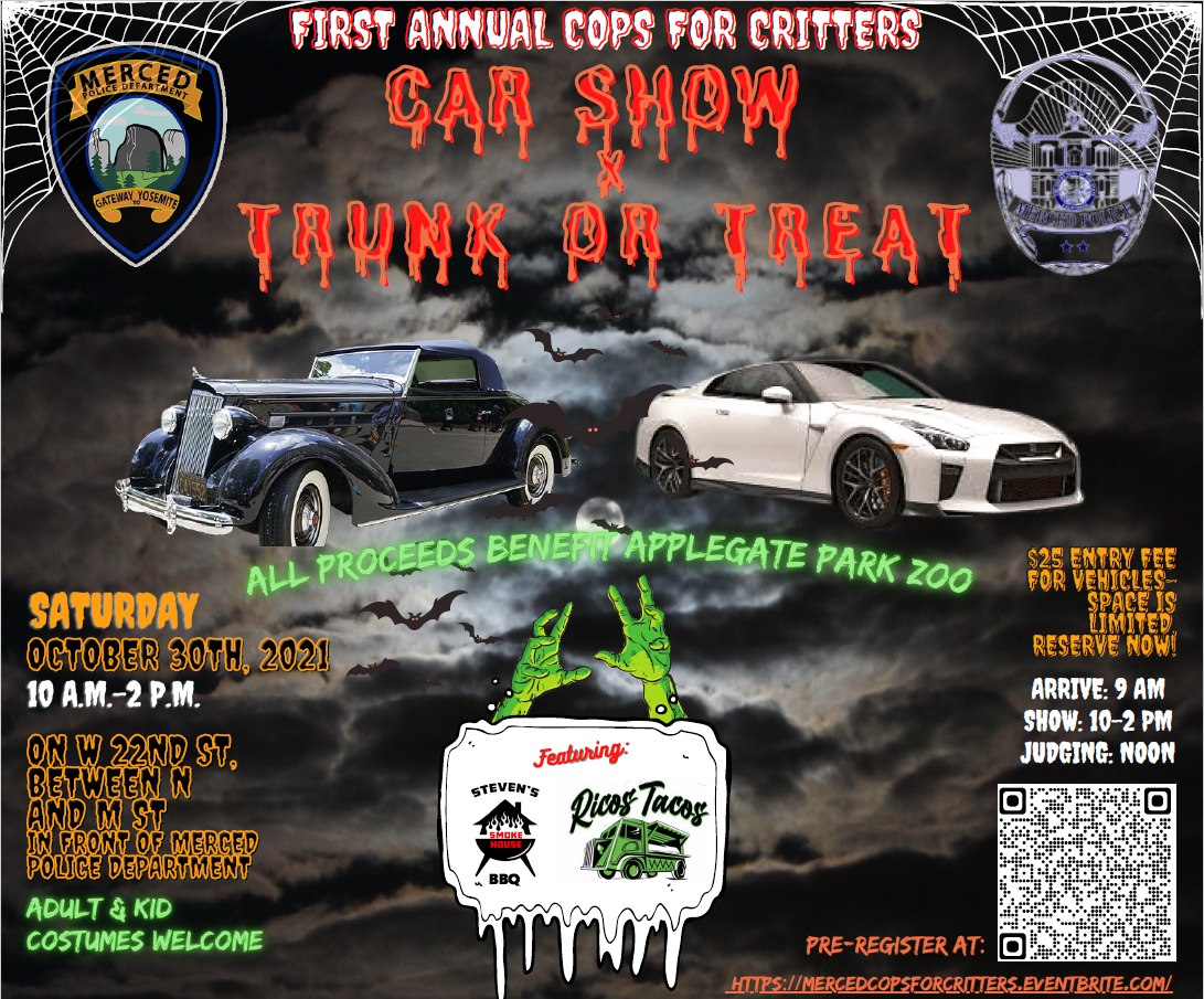 Cops For Critters Car Show & Trunk or Treat