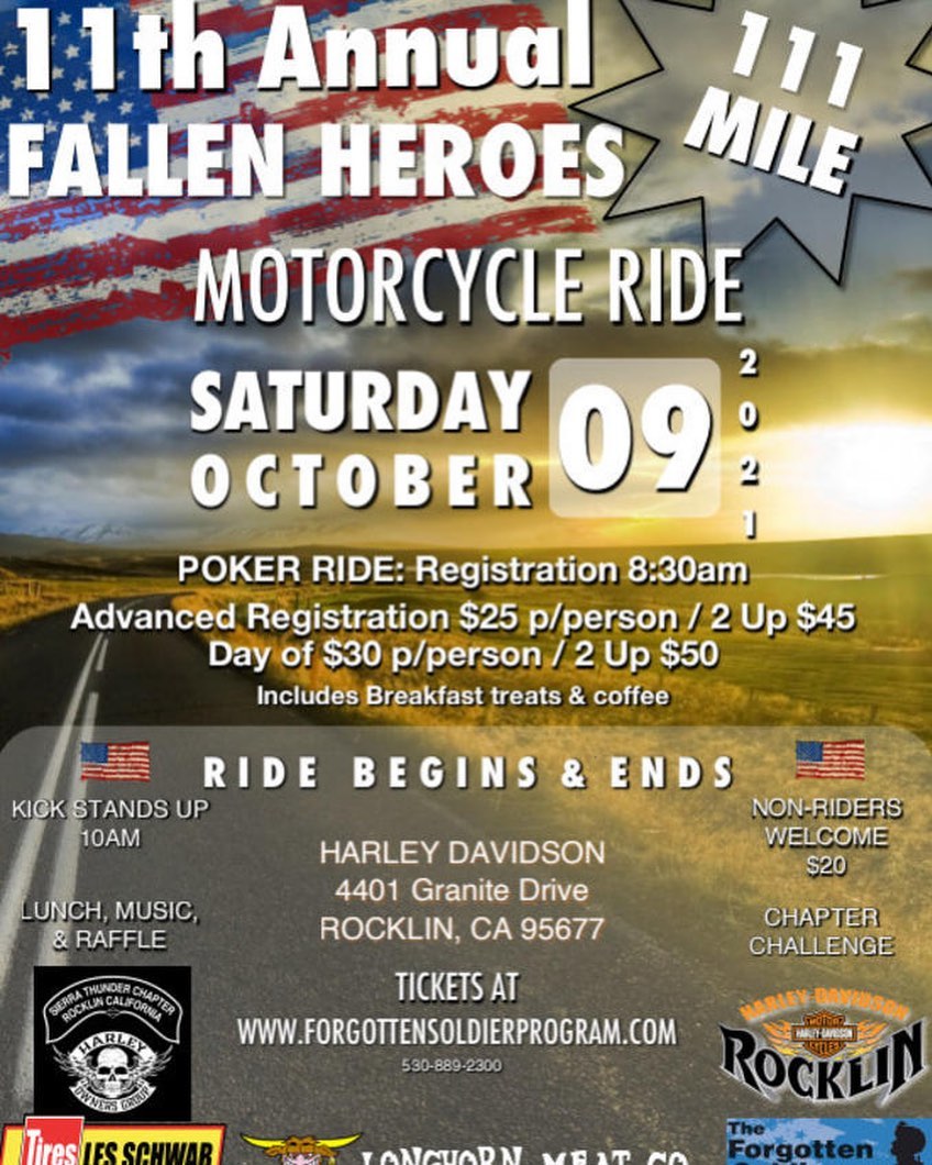 Fallen Heroes Motorcycle Ride