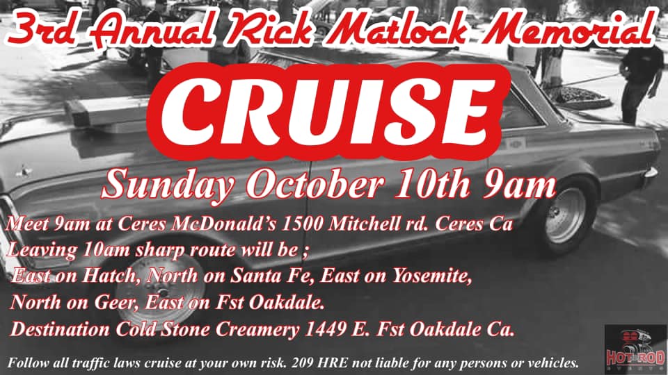 Rick Matlock Memorial Cruise