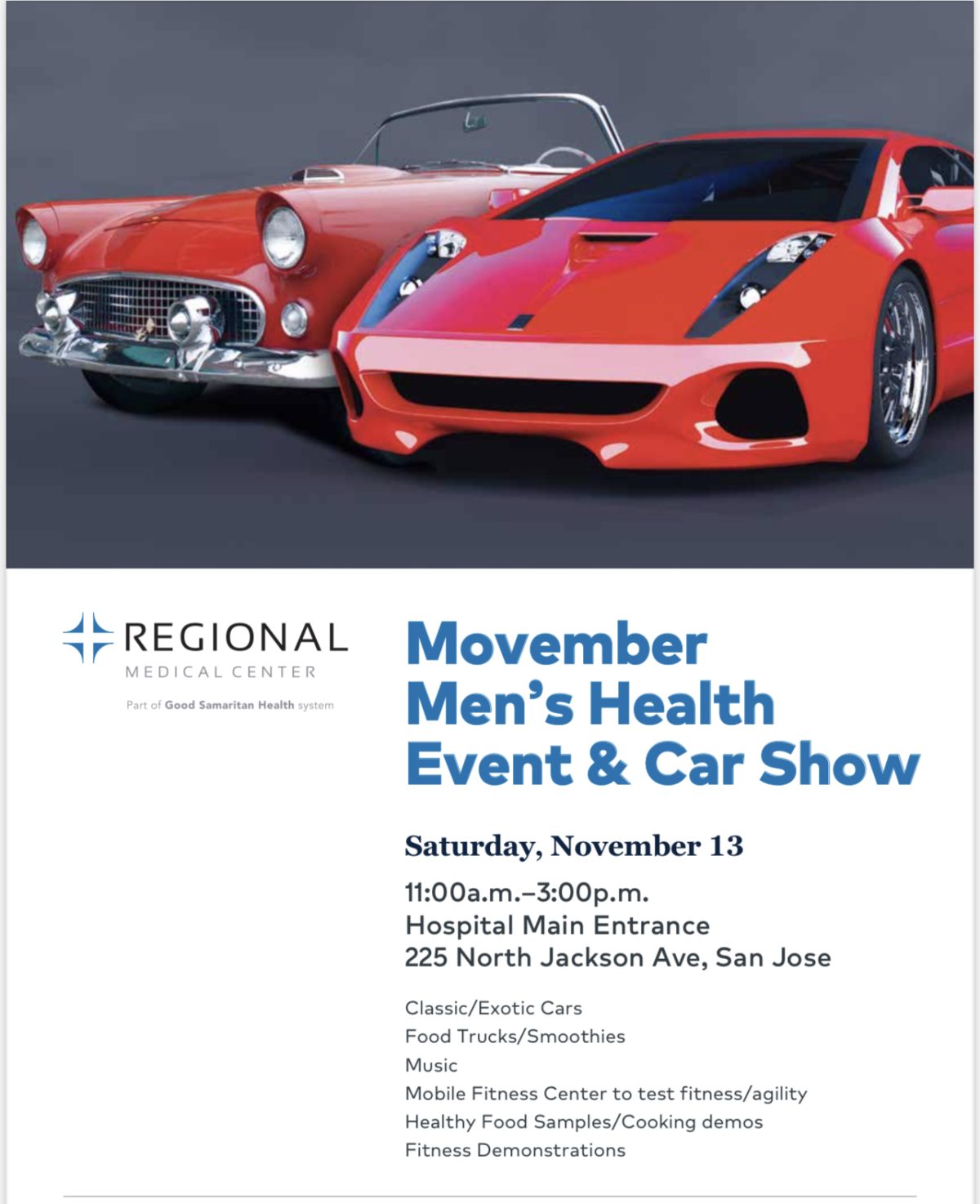 Men’s Health Event and Car Show