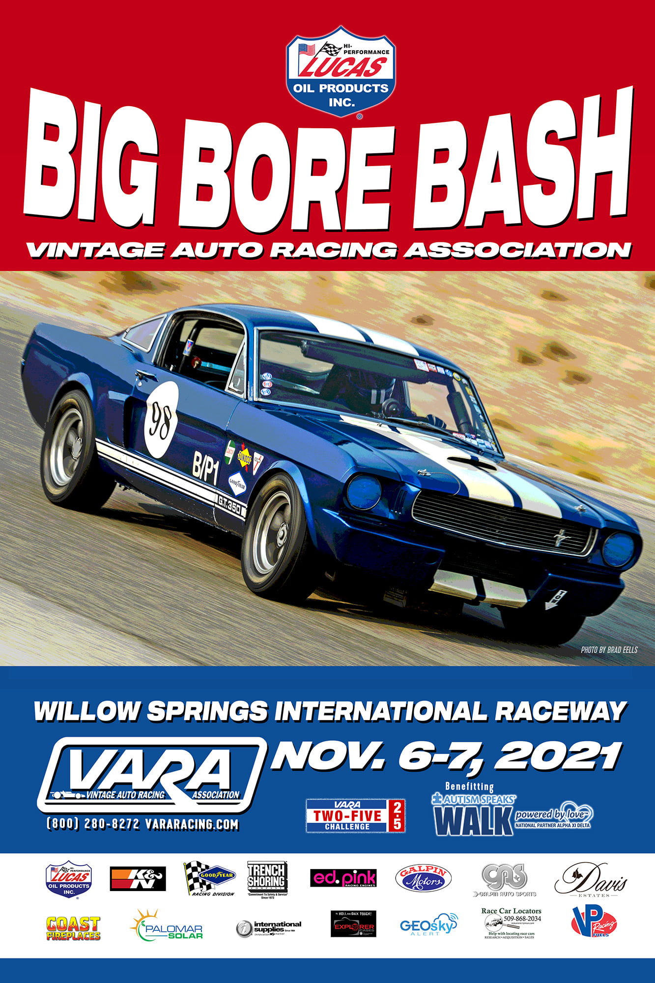Big Bore Bash Vintage Auto Racing