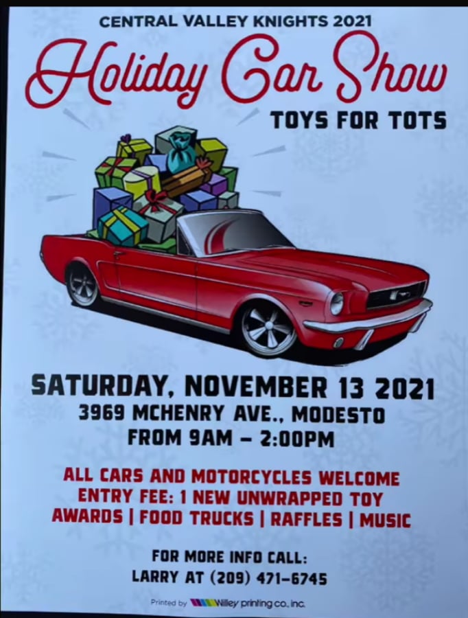 Central Valley Knights Holiday Car Show