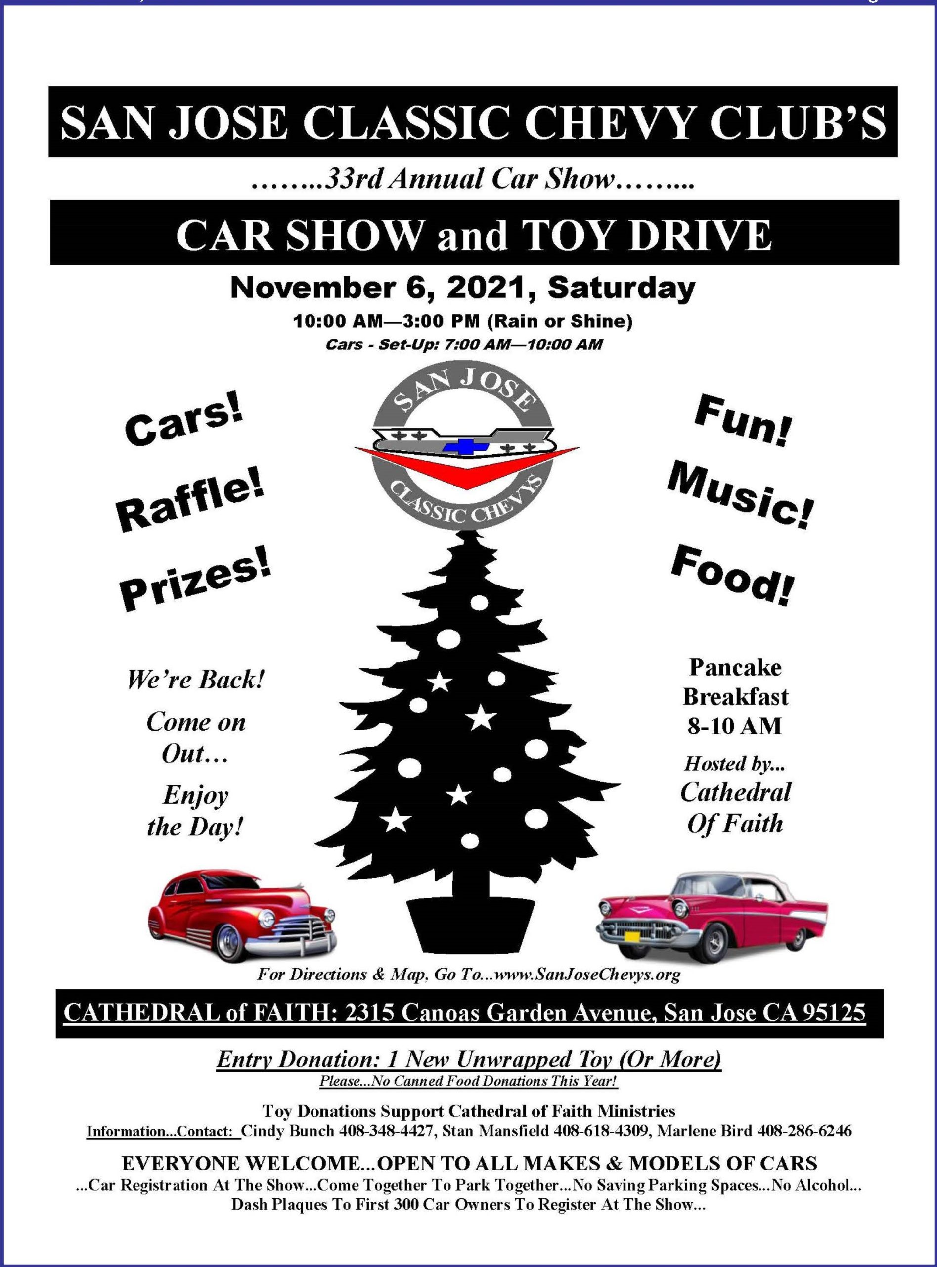 San Jose Car Show and Toy Drive