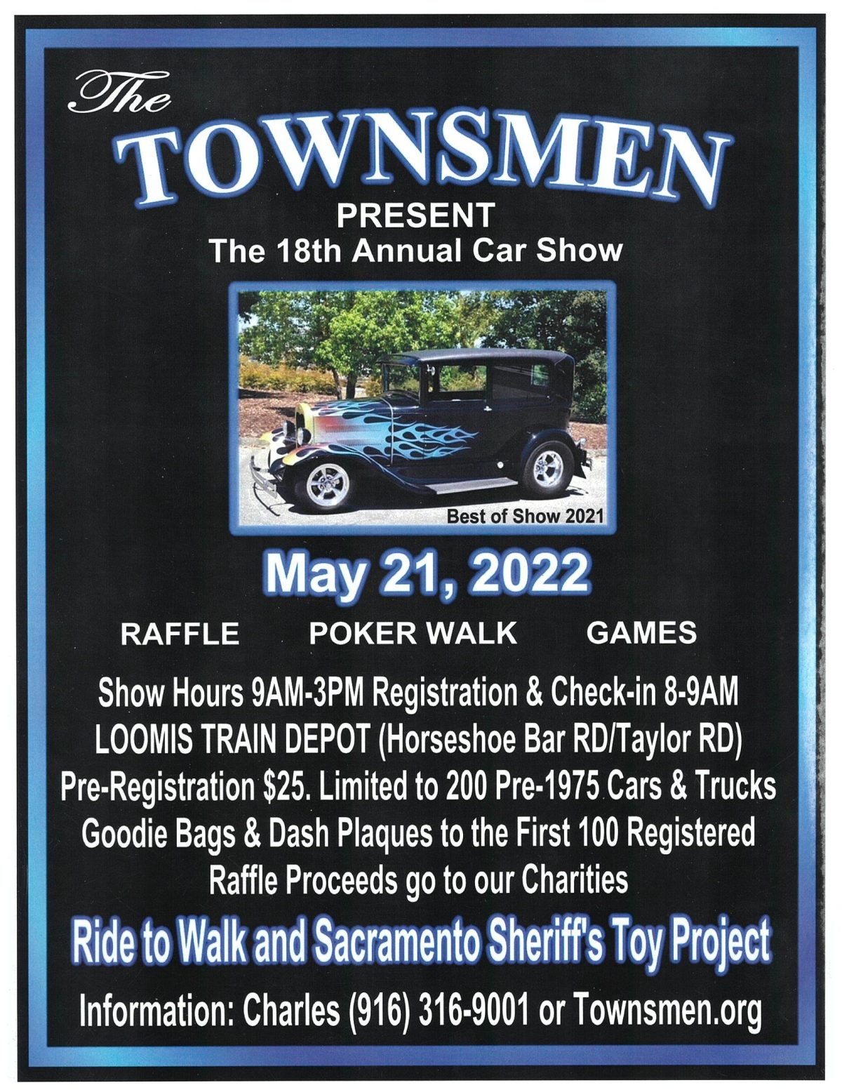 Townsmen 18th Annual Car Show
