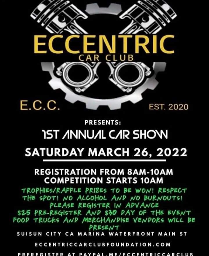 Eccentric 1st Annual Car Show