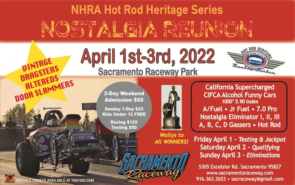 NHRA Heritage Series Nostalgia Reunion