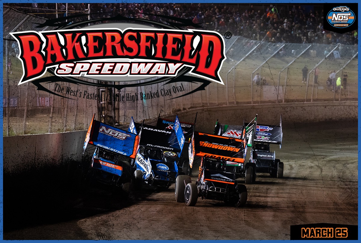 World of Outlaws at Bakersfield Speedway