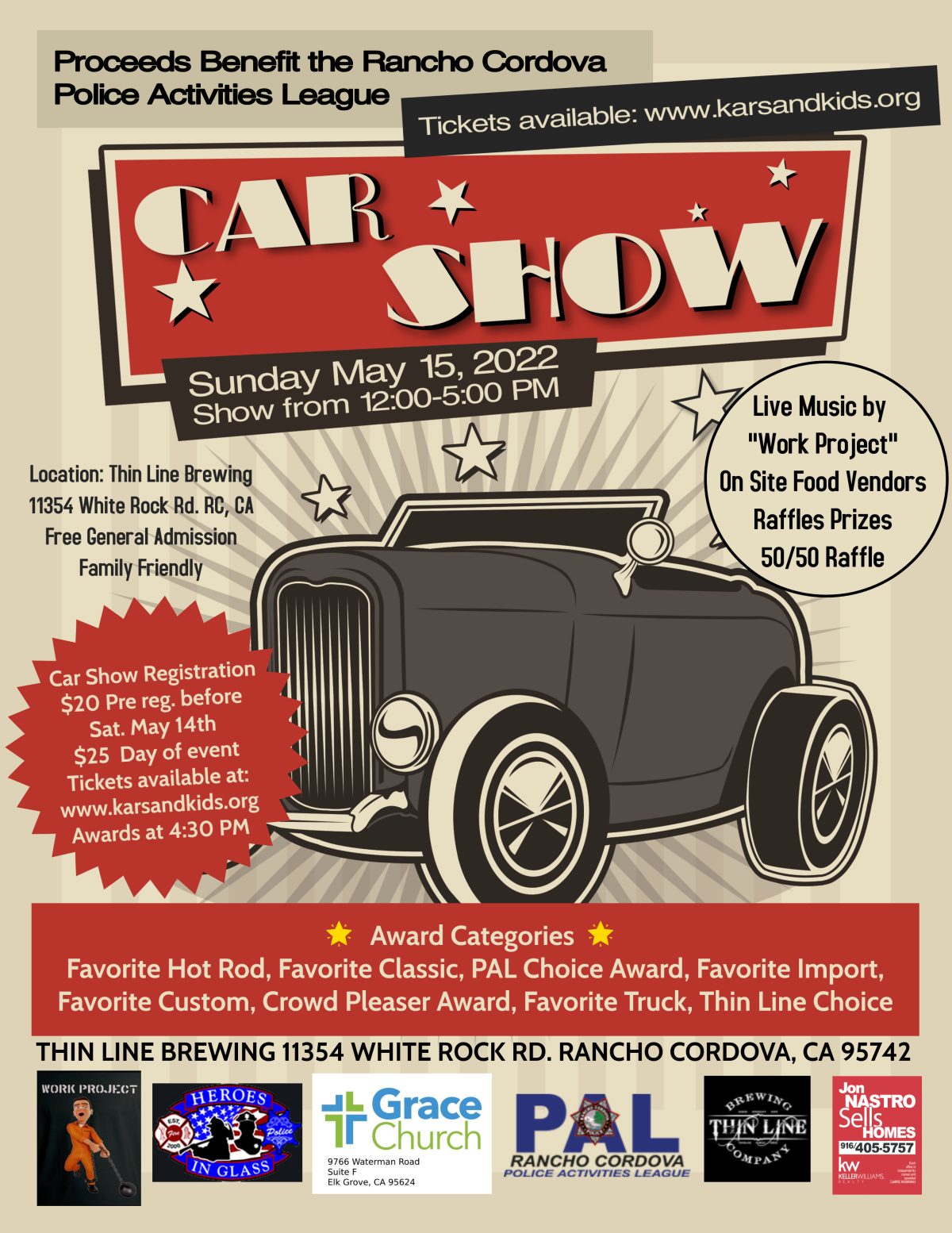 Thin Line Brewing Car Show