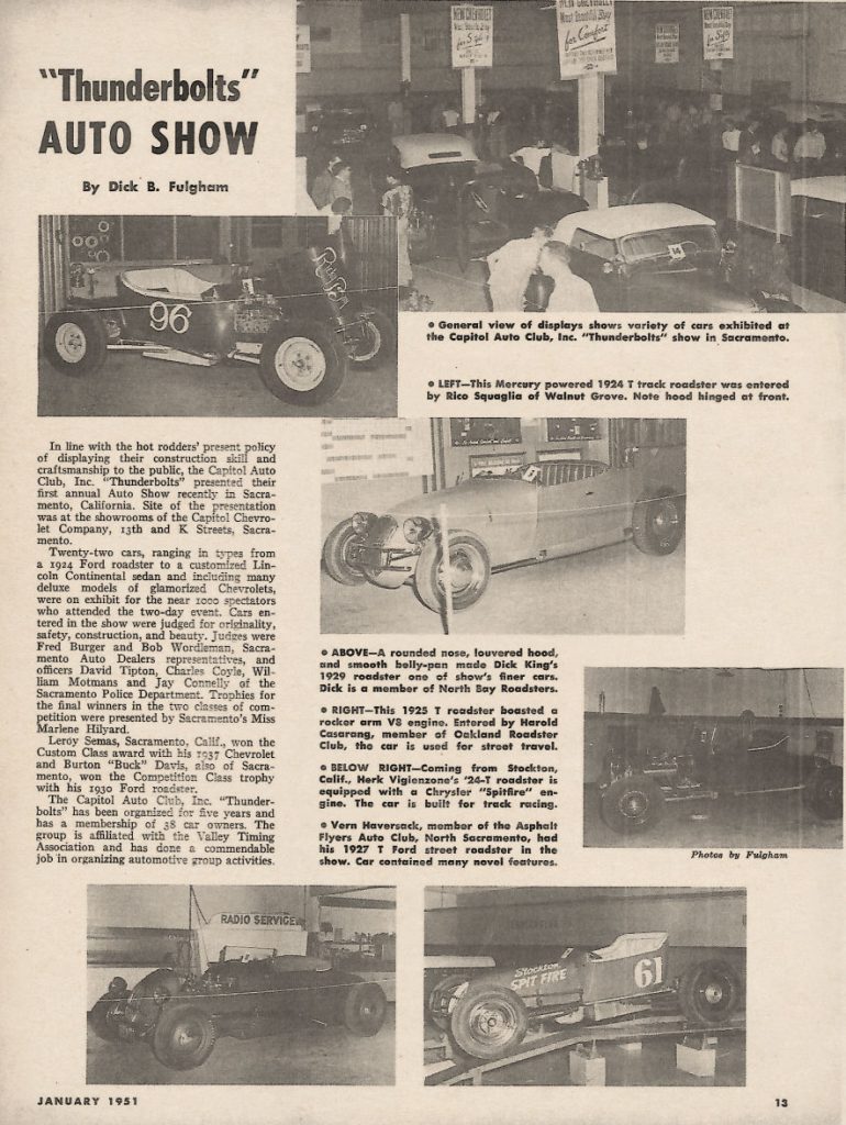 Hot Rod Magazine Jan. 1951