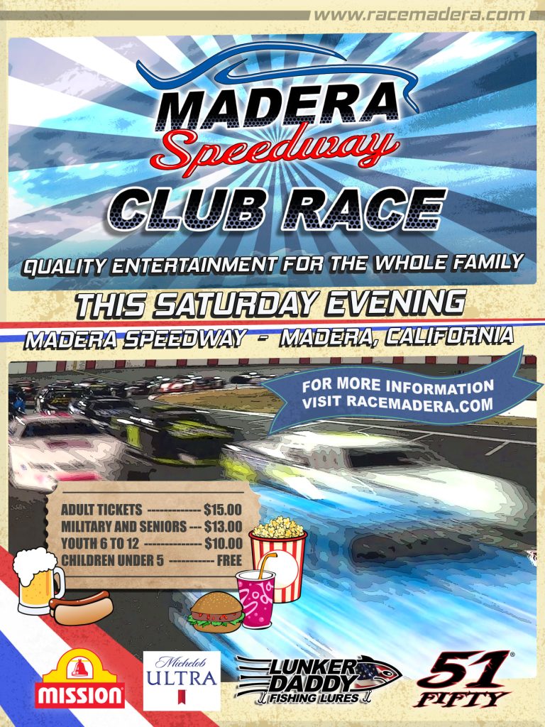 Madera Speedway Club Race