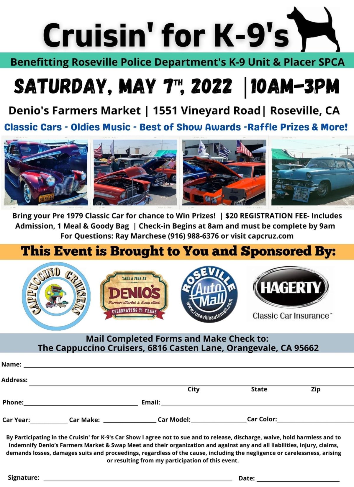 Cruisin’ for K-9’s Car Show