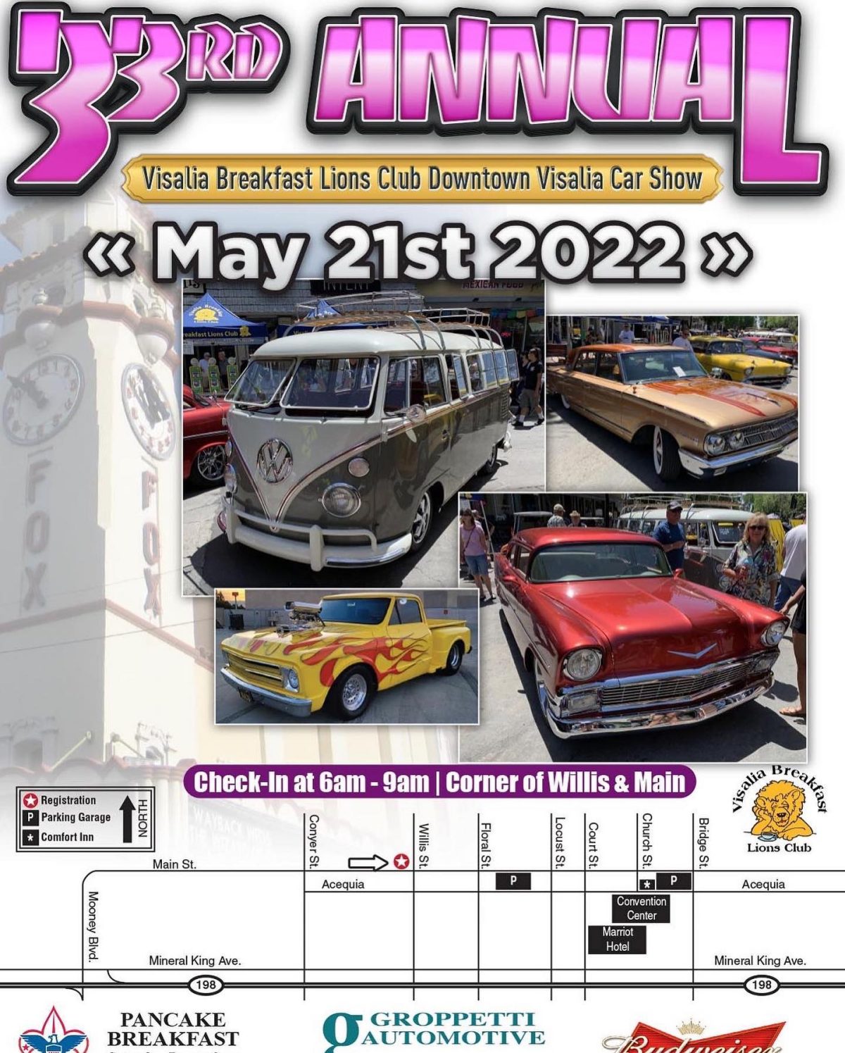 Downtown Visalia Car Show