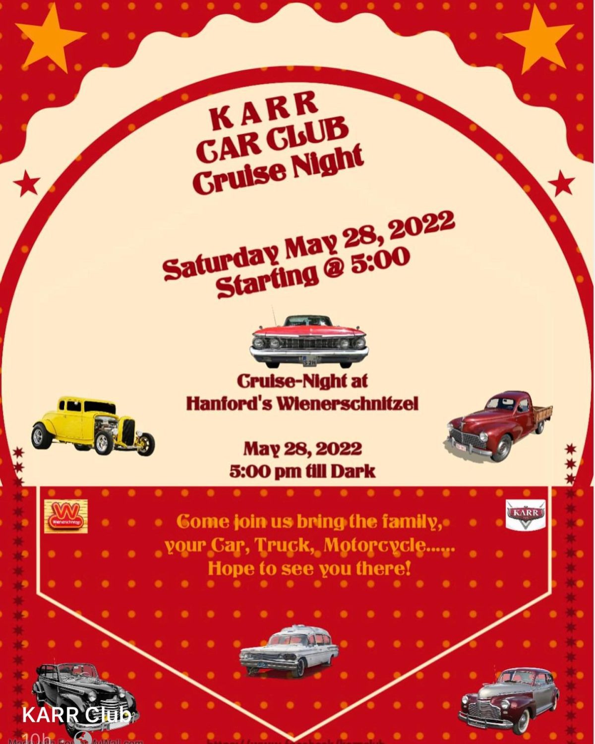 Karr Car Club Cruise Night