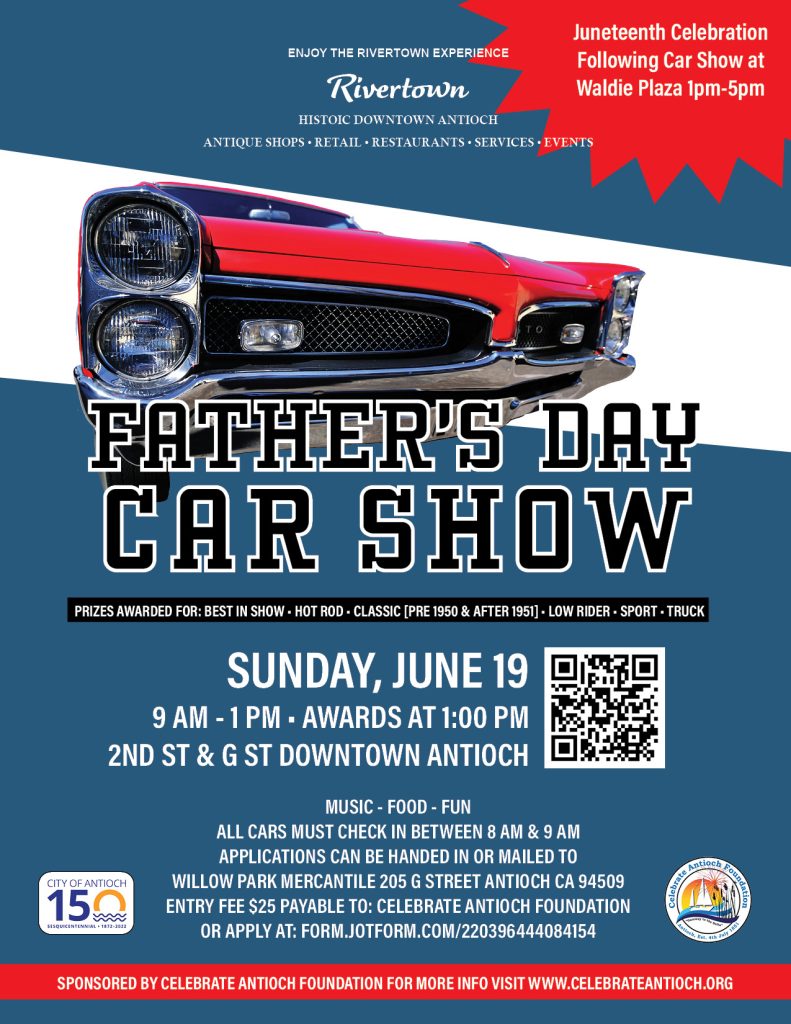 Celebrate Antioch Fathers Day Car Show