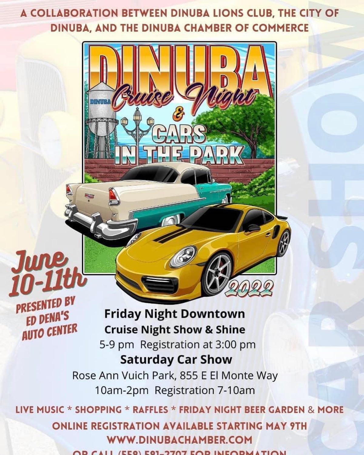 Dinuba Cruise Night and Cars in the Park