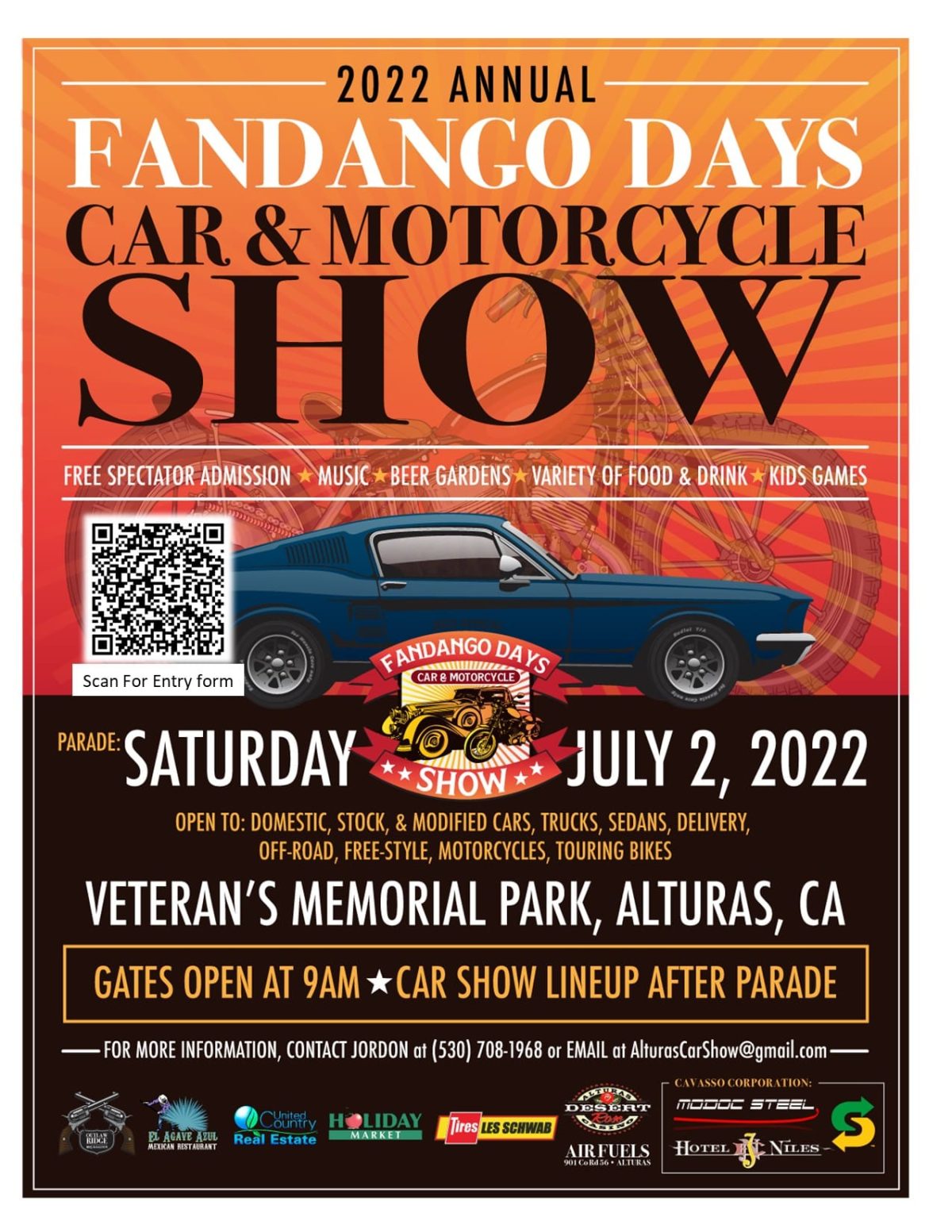 Fandango Days Car and Motorcycle Show