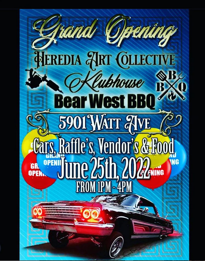 Heredia Art Collective Grand Opening Car Show