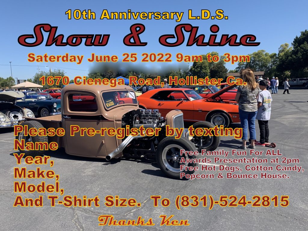 LDS Show and Shine