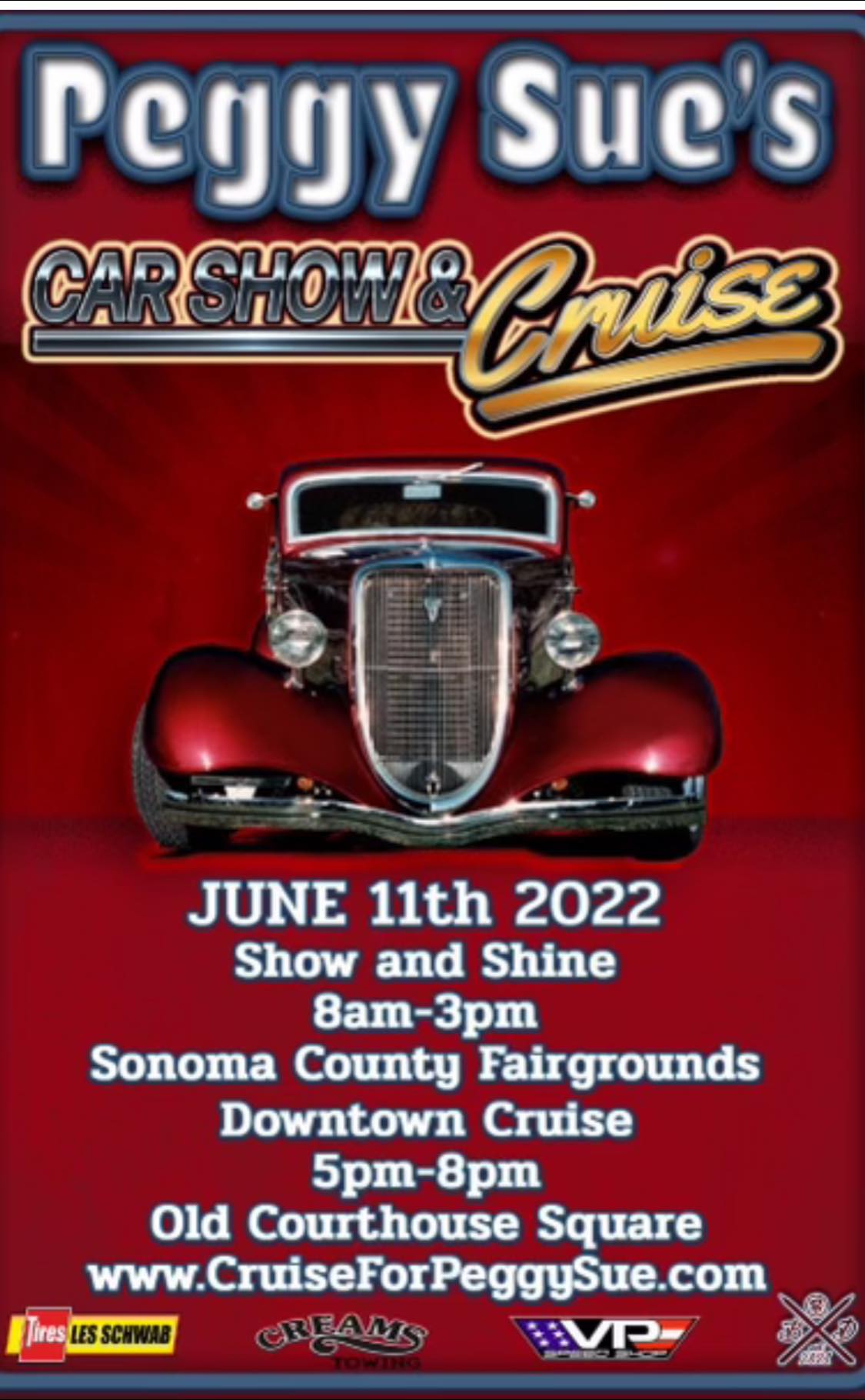 Peggy Sue’s Car Show and Cruise