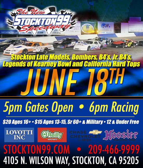 Stockton 99 Weekly Racing - 6/18/22