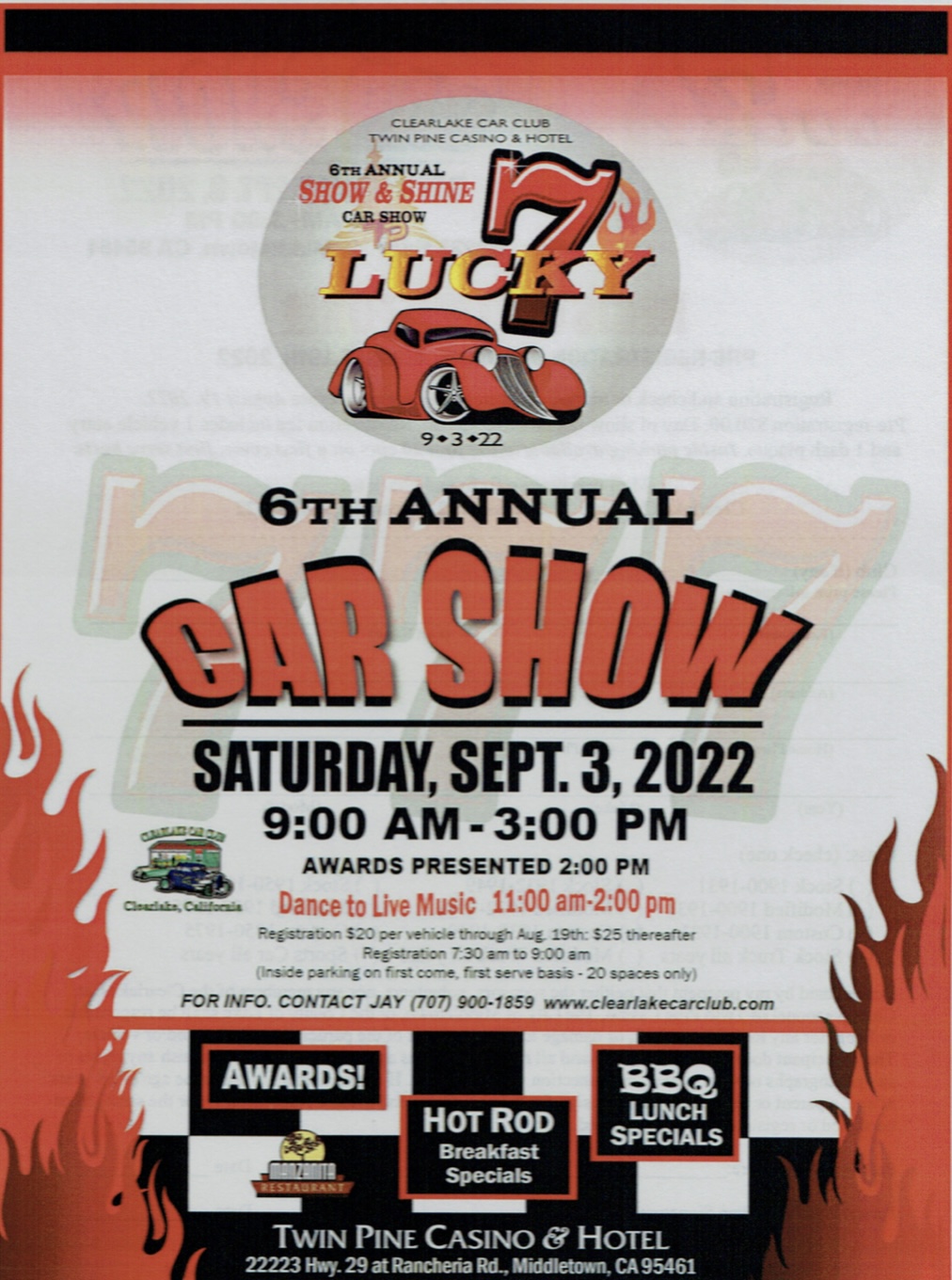 Twin Pines Lucky 7 Car Show