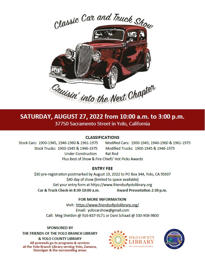 Cruisin’ into the Next Chapter Classic Car and Truck Show