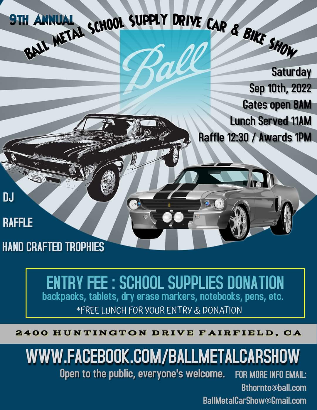 Ball Metal Car Show