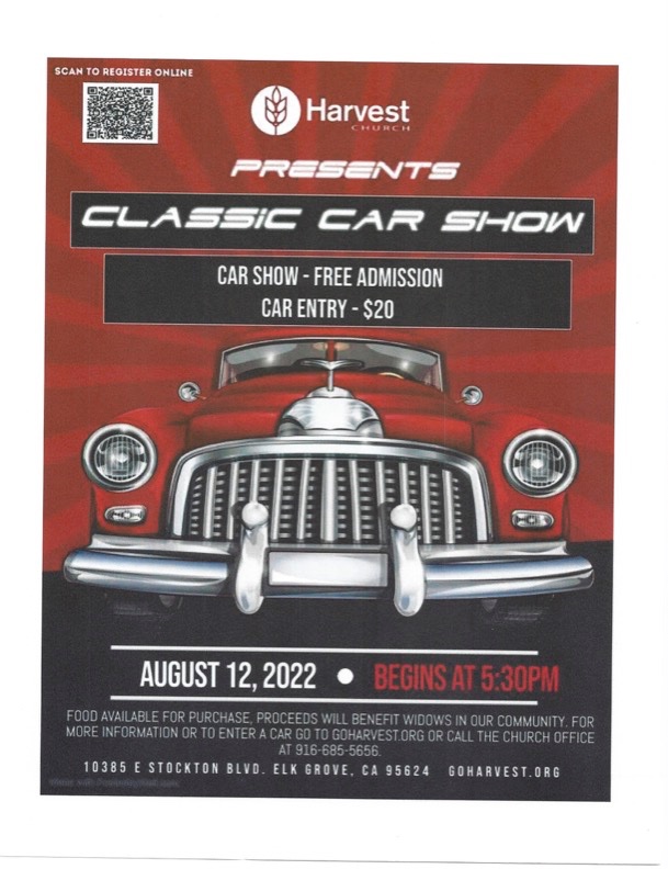 Harvest Church Classic Car Show